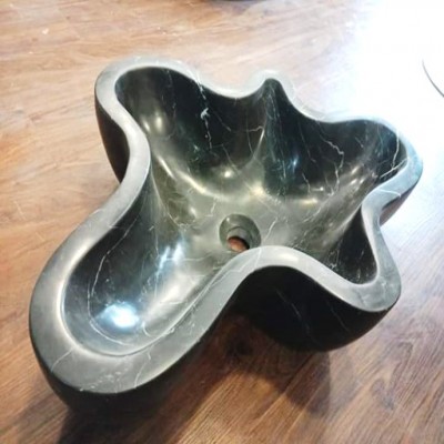 LEAF SHAPED POLISHED SINK
