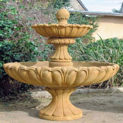 2 - Staged Sandstone Fountain