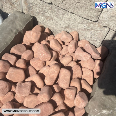 Natural Red Pebble