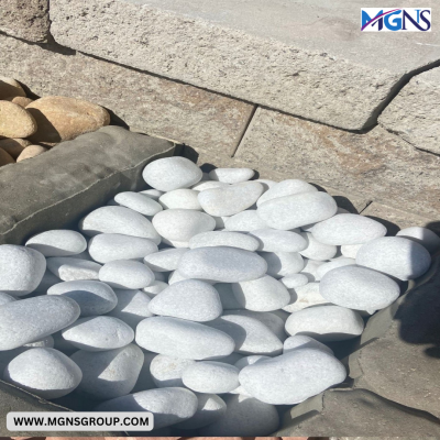 Pure White Pebble