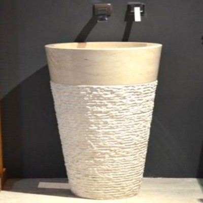 CREAM POLISHED SINK