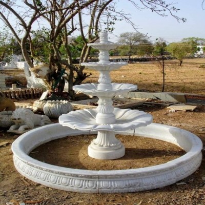 4 - Staged Floral Fountain